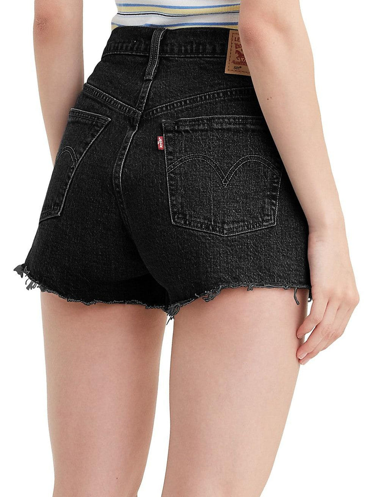 Levi's 501 Original Shorts In Lunar Black-The Trendy Walrus