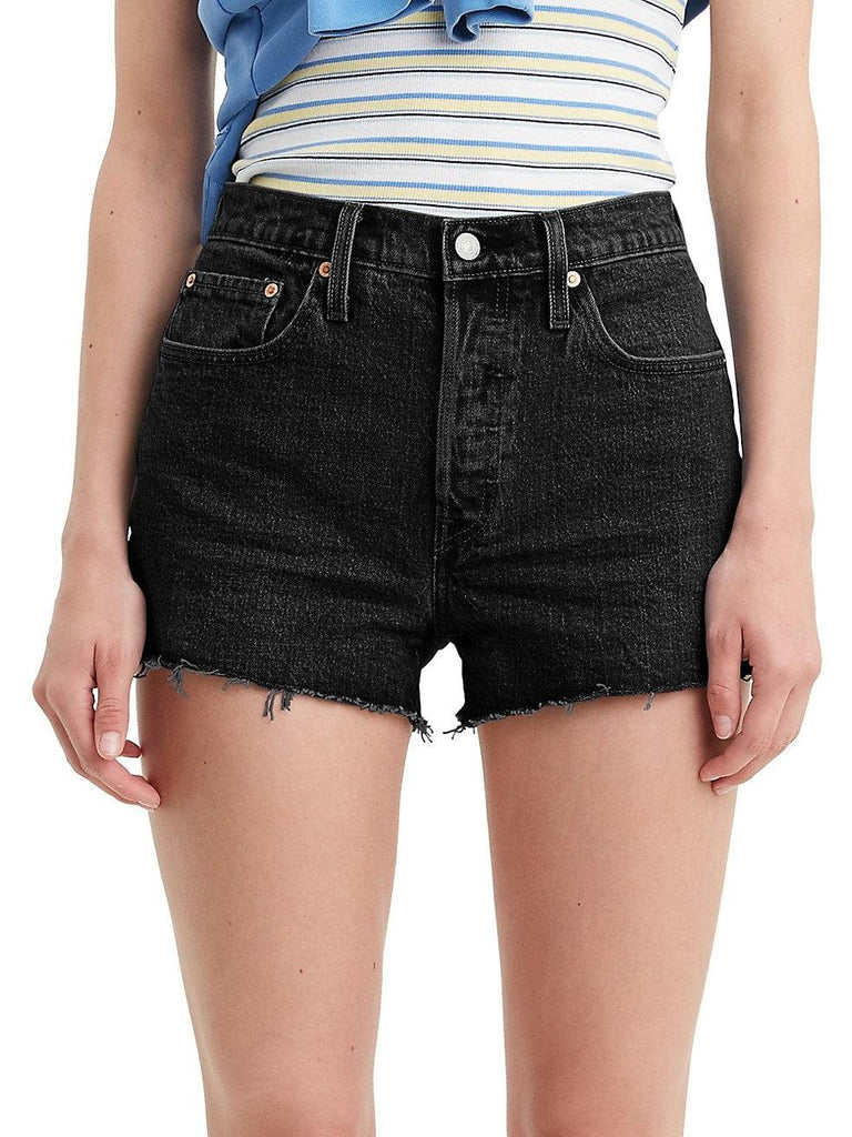 Levi's 501 Original Shorts In Lunar Black-The Trendy Walrus