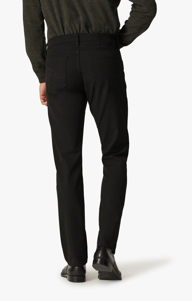 34 Heritage Courage Straight Leg Pants In Black Elite-The Trendy Walrus