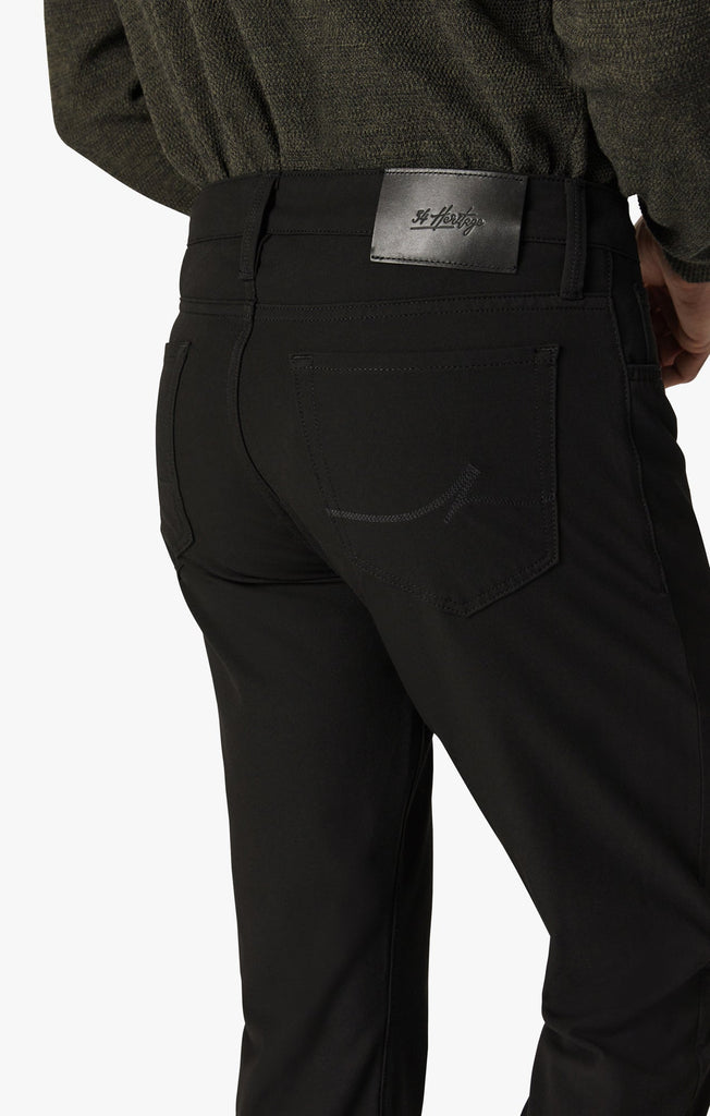 34 Heritage Courage Straight Leg Pants In Black Elite-The Trendy Walrus