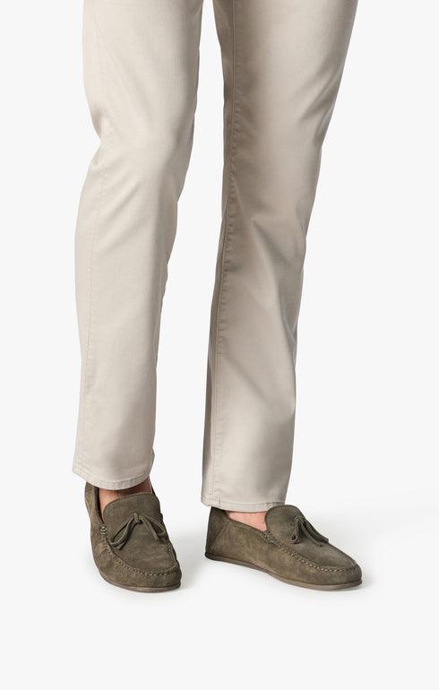 34 Heritage Courage Straight Leg Pants In Oyster Summer Coolmax-The Trendy Walrus