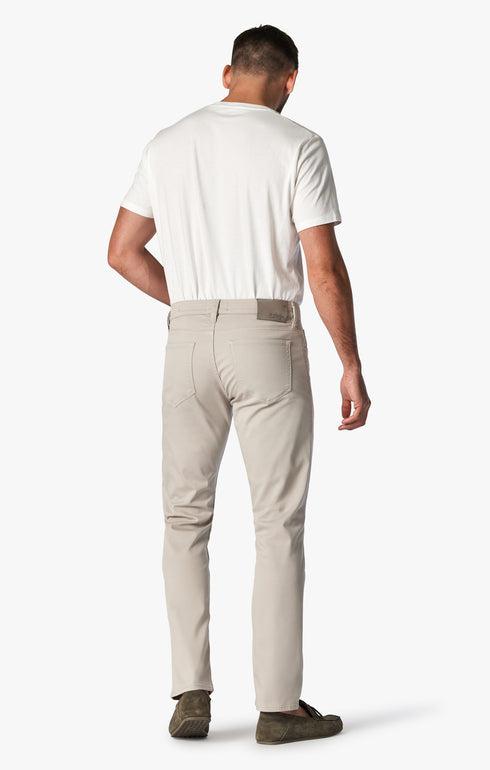 34 Heritage Courage Straight Leg Pants In Oyster Summer Coolmax-The Trendy Walrus
