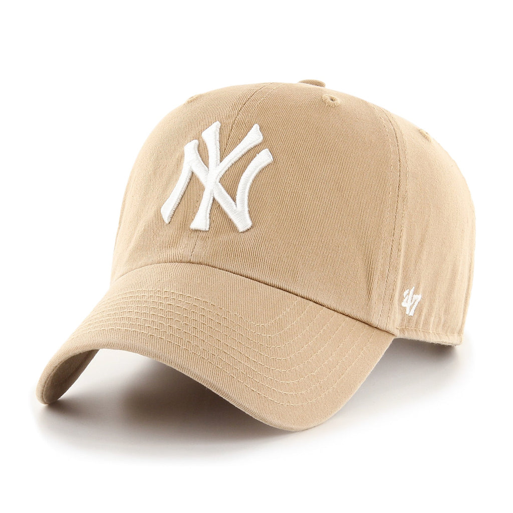 47 MLB -10 New York Yankees Clean Up Cap In Kahki/White-The Trendy Walrus