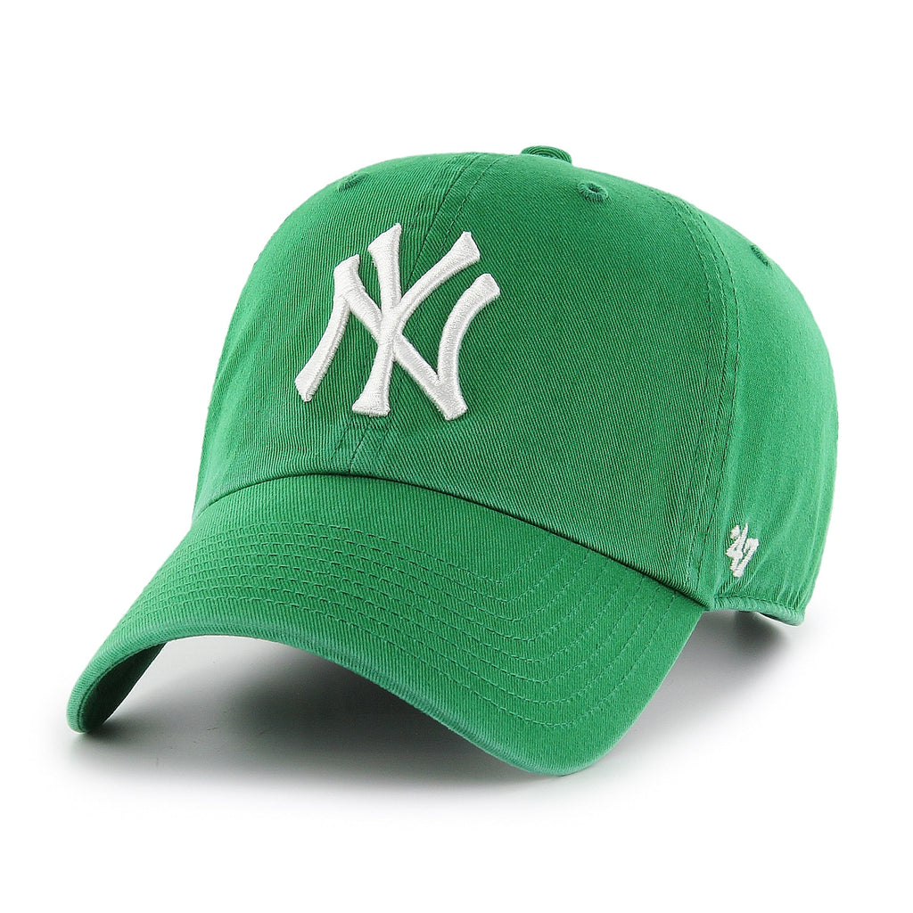 47 MLB -10 New York Yankees Clean Up Cap In Kelly Green-The Trendy Walrus