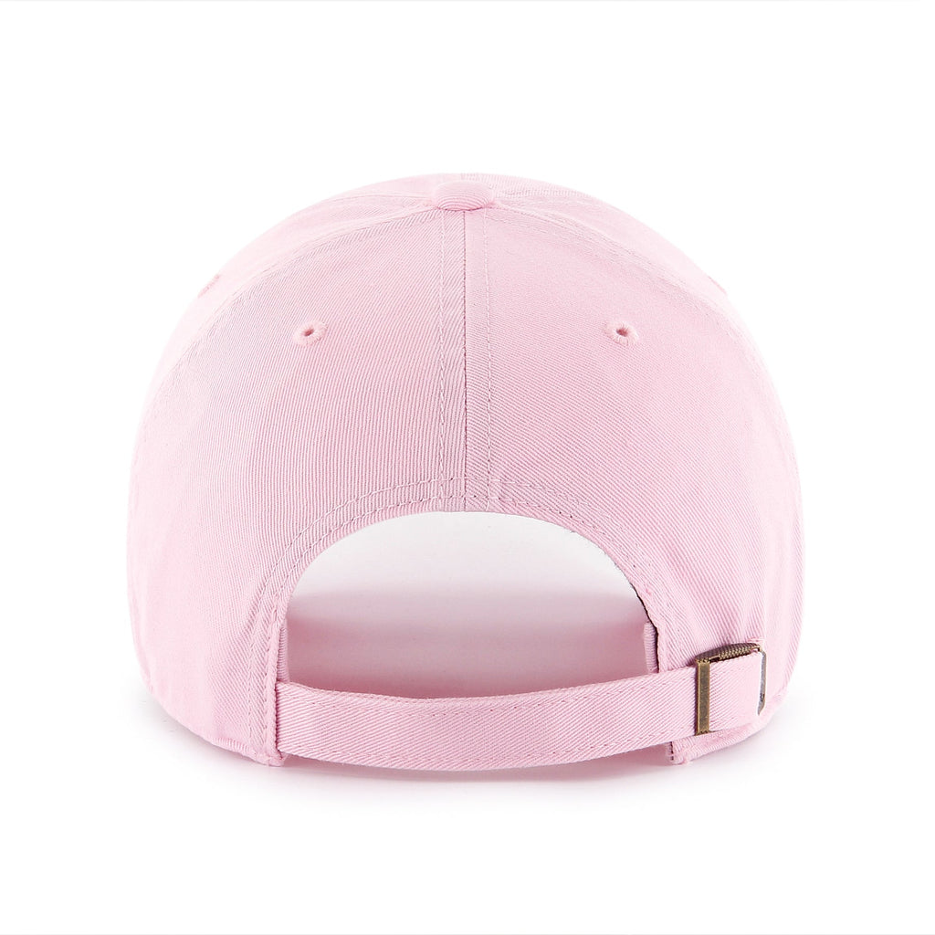 47 MLB -10 New York Yankees Clean Up Cap In Petal Pink-The Trendy Walrus