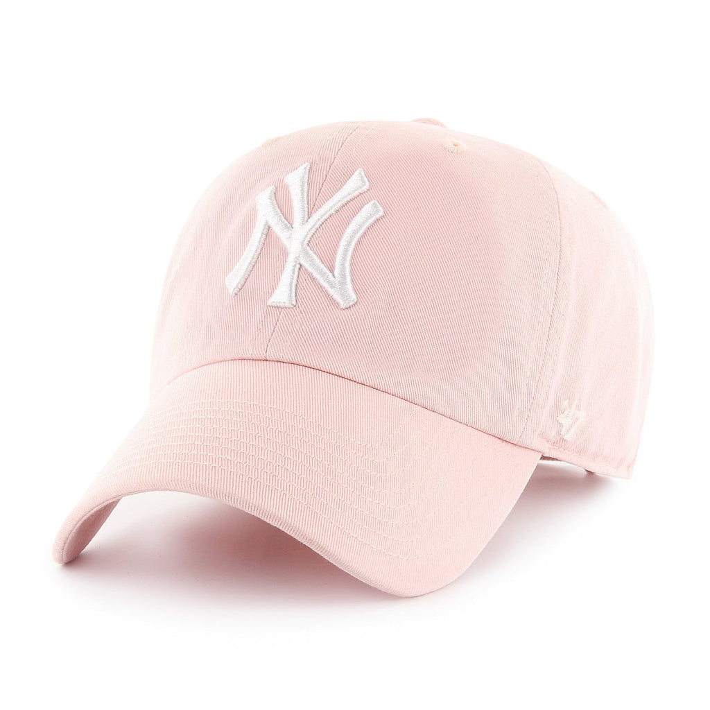 47 MLB -10 New York Yankees Clean Up Cap In Pink-The Trendy Walrus