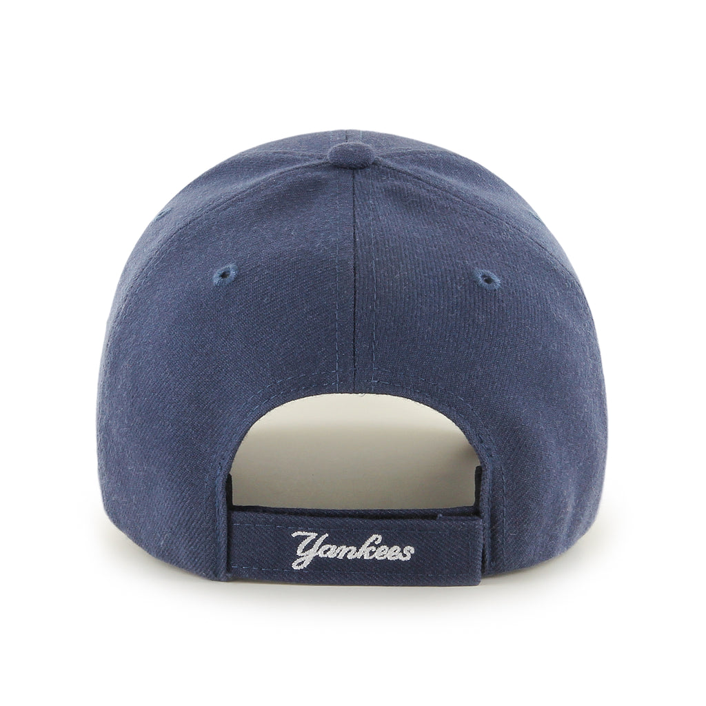 47 MLB New York Yankees Clean Up Cap In Timber Blue-The Trendy Walrus