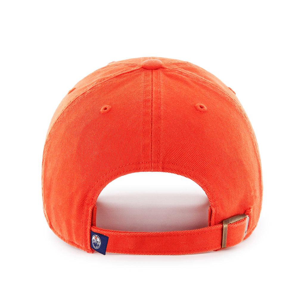 47 NHL Clean Up Cap Edmonton Oilers In Orange-The Trendy Walrus