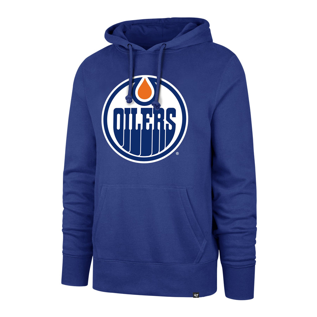 47 NHL Imprint Headline Oilers Hoodie In Blue-The Trendy Walrus