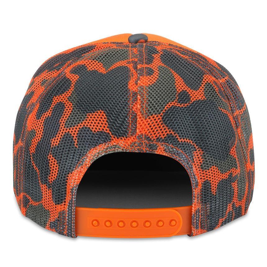 American Needle- Coors Original Mallard Foamy- Orange Camo Hat-The Trendy Walrus