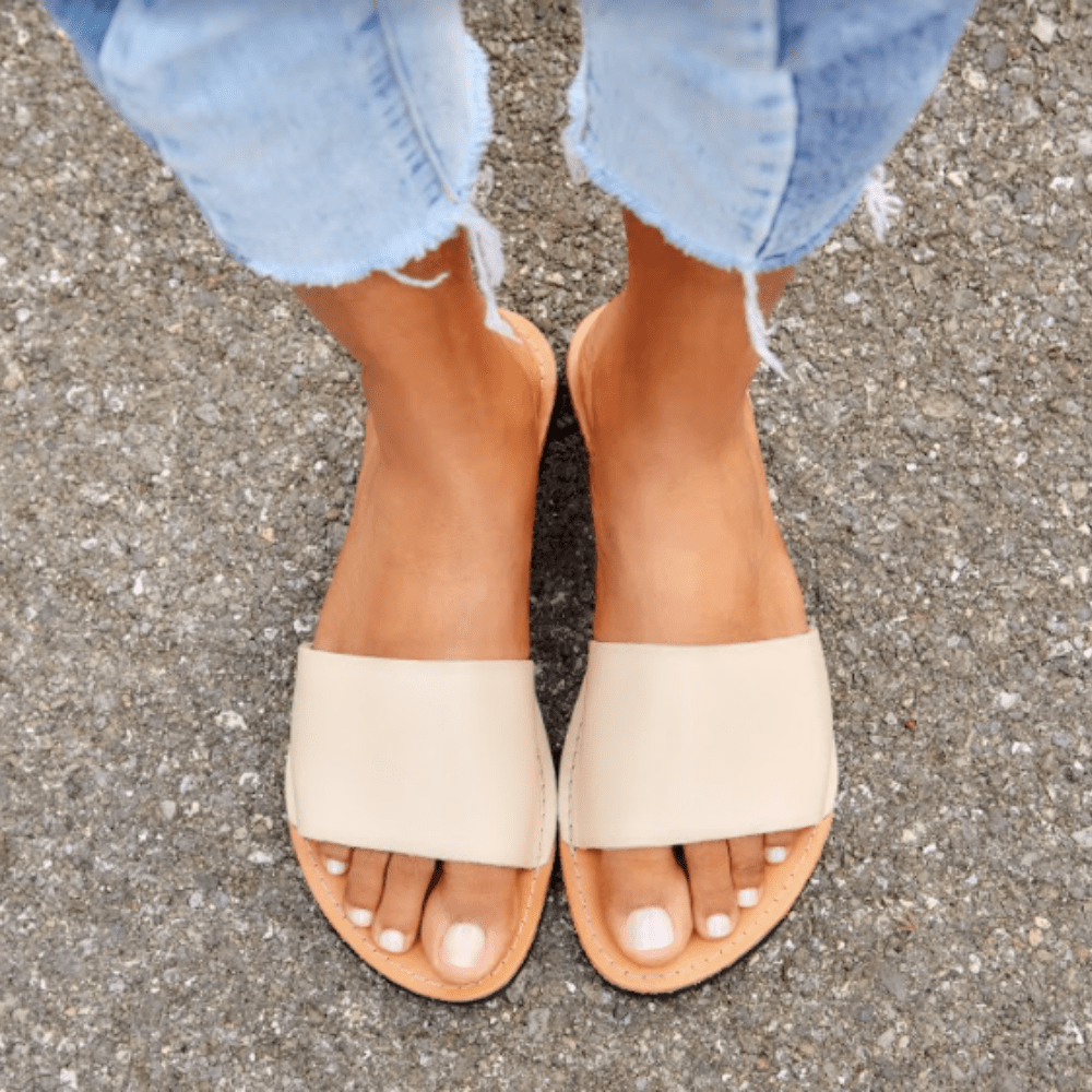 Brave Soles The Linda in Ivory-The Trendy Walrus