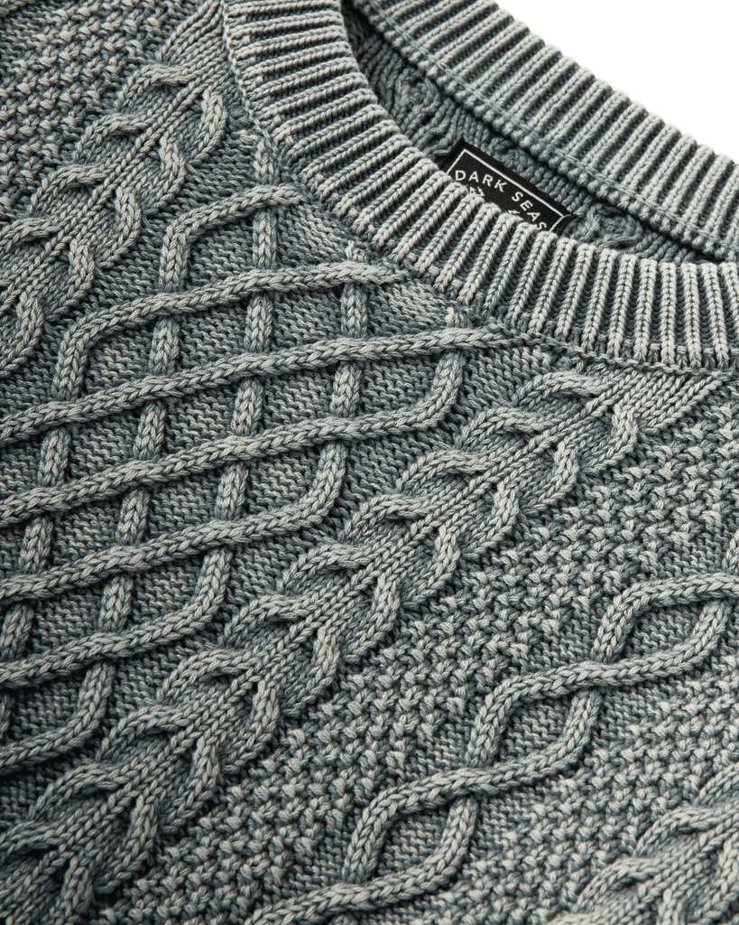 Dark Seas Big Sur Sweater In Storm-The Trendy Walrus