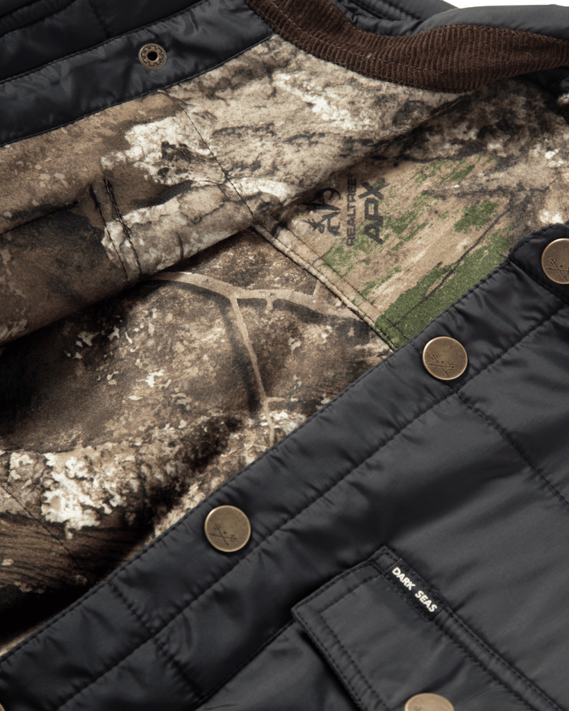 Dark Seas Machinist Nylon Jacket In Black-The Trendy Walrus