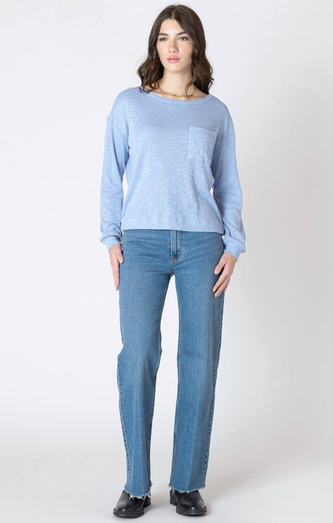 Dex Crew Neck Sweatshirt In Endless Sea-The Trendy Walrus
