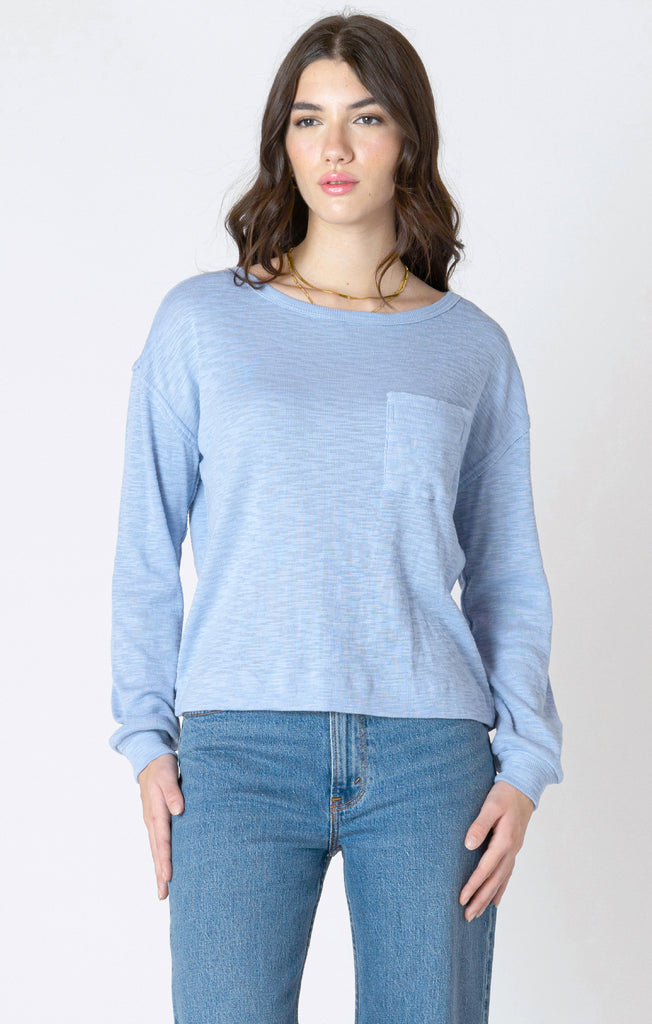 Dex Crew Neck Sweatshirt In Endless Sea-The Trendy Walrus