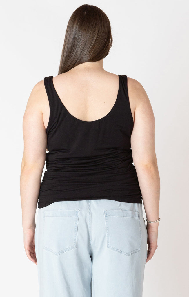 Dex Plus Essential Tank In Black-The Trendy Walrus