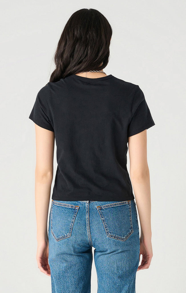 Dex SS Essential Tee In Black-The Trendy Walrus