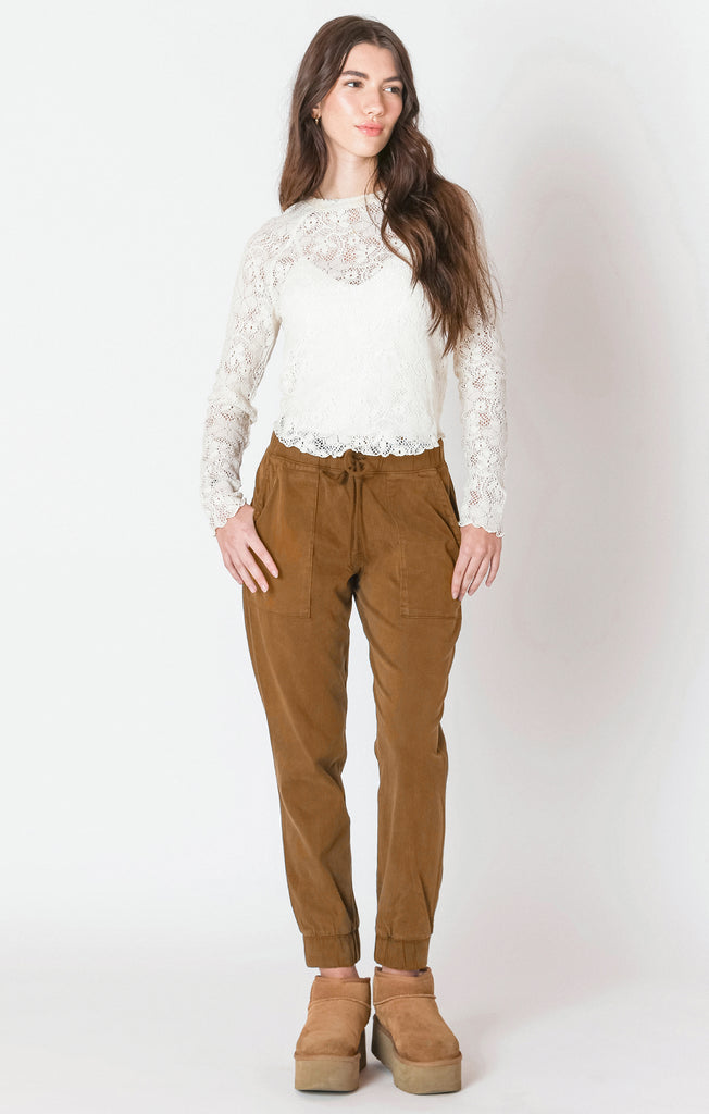 Dex Soft Touch Jogger In Twilight Gold-The Trendy Walrus