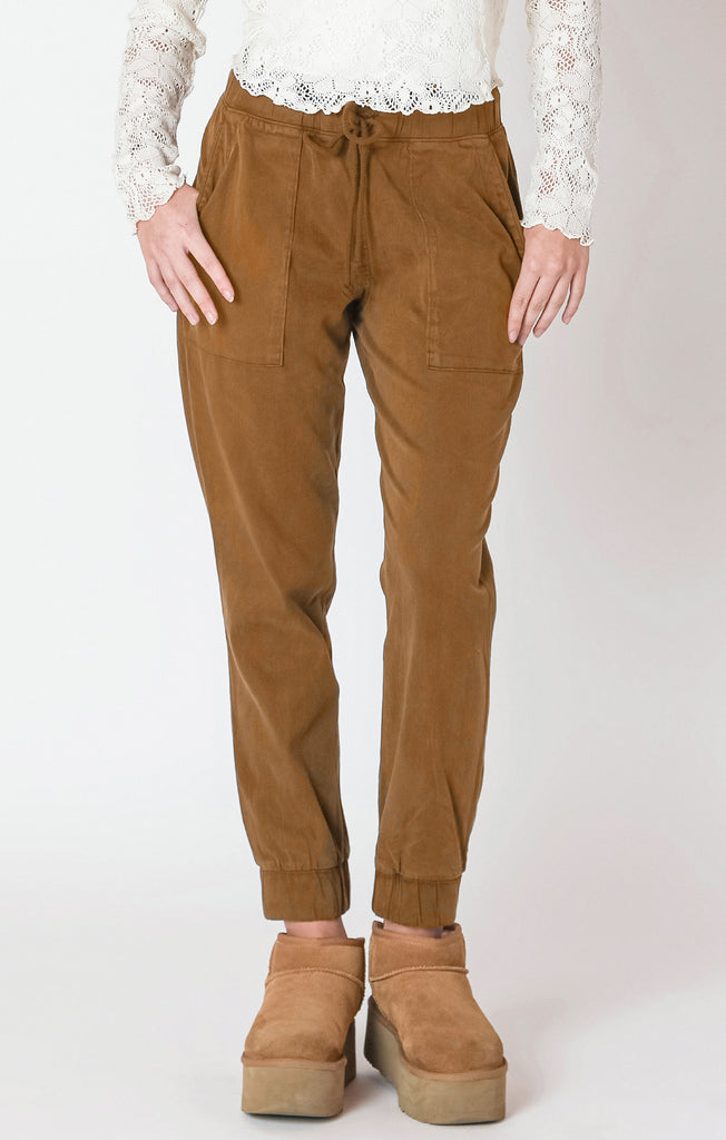 Dex Soft Touch Jogger In Twilight Gold-The Trendy Walrus