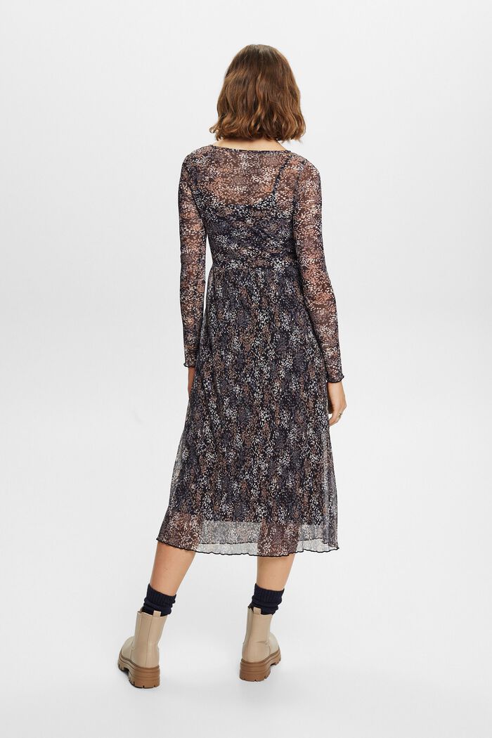 ESPRIT - Midi dungaree dress, linen blended at our online shop