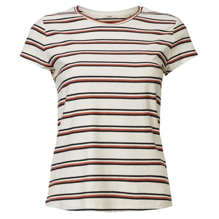 Esprit Multi Stripes SS Tee-The Trendy Walrus