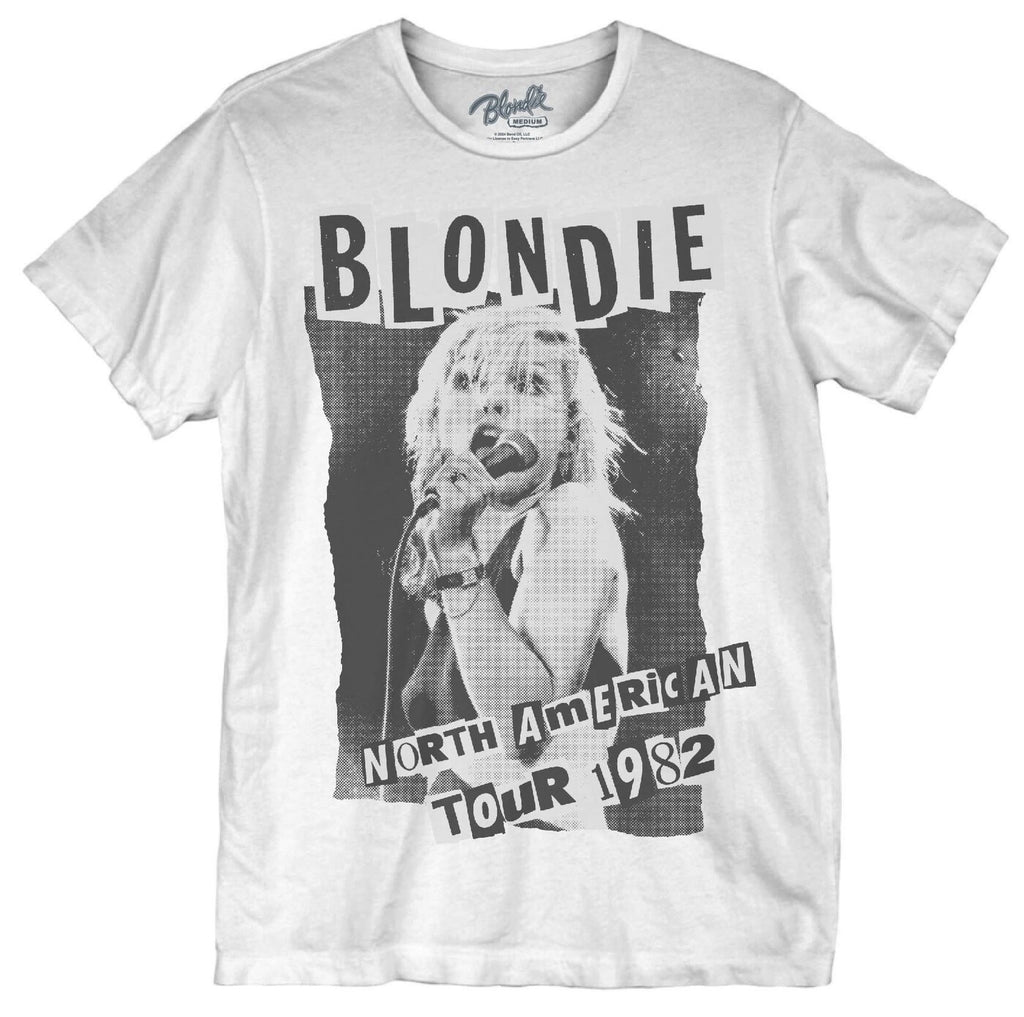 Jack Of All Trades Blondie Punk Tee In White-The Trendy Walrus