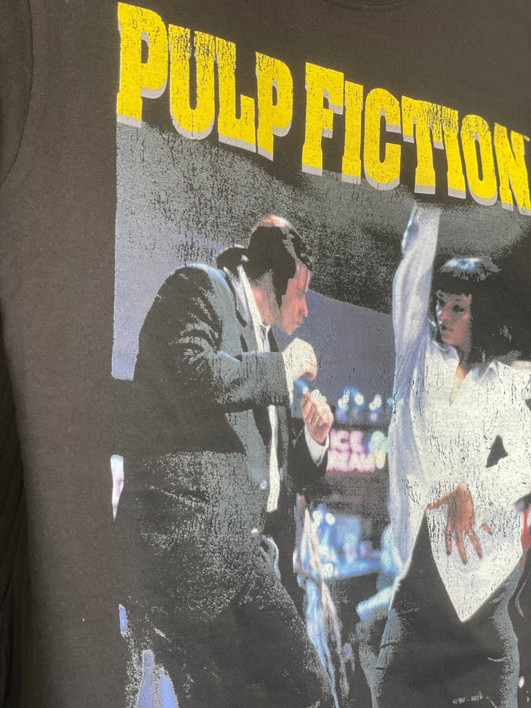 Jack Of All Trades Pulp Fiction Dance T-shirt In Black-The Trendy Walrus