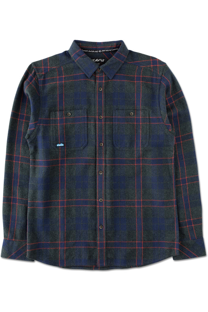 Kavu Big Joe Button Down Shirt In Harbor Side-The Trendy Walrus