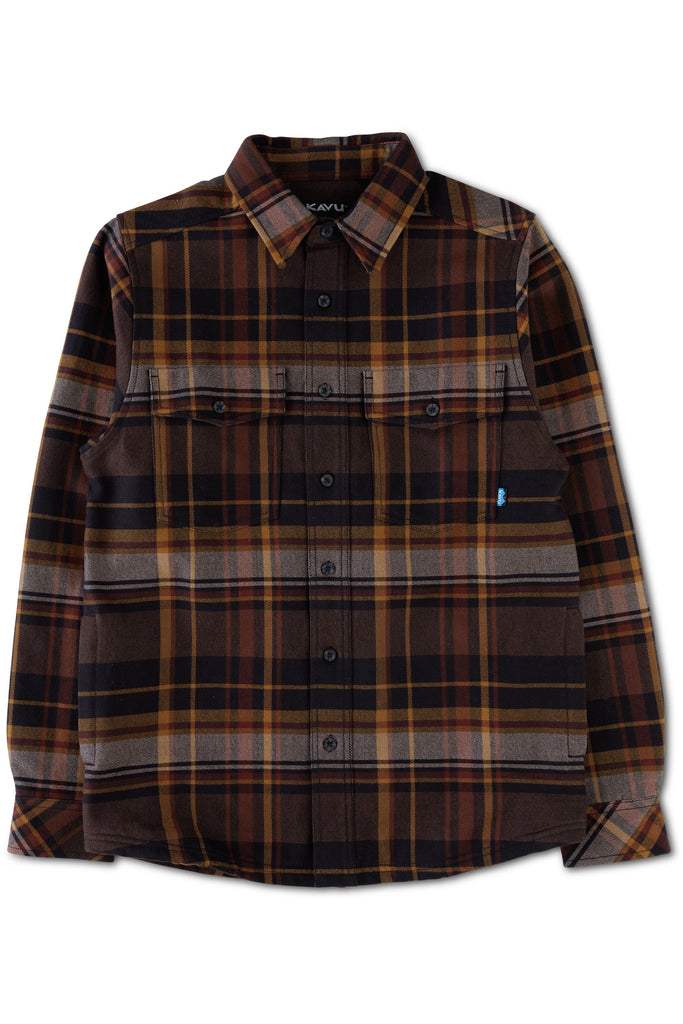 Kavu Carrick Bend Shacket In Darkwood Trail-The Trendy Walrus
