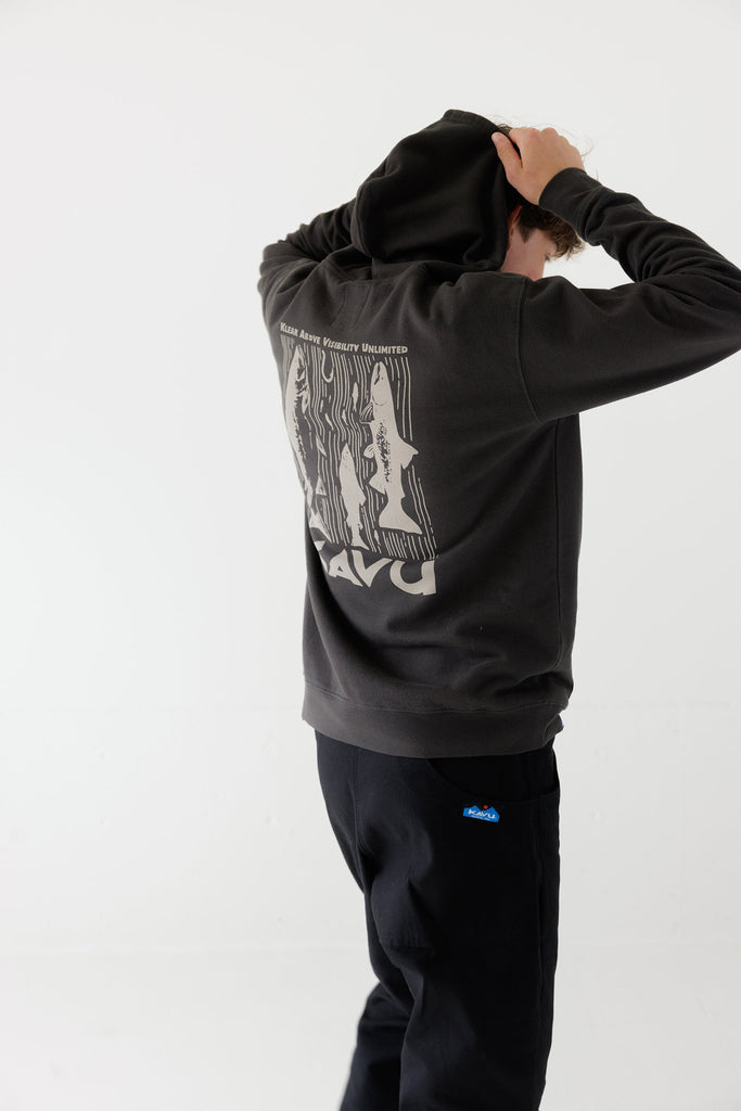 Kavu Core Hoodie In Carbon Black-The Trendy Walrus