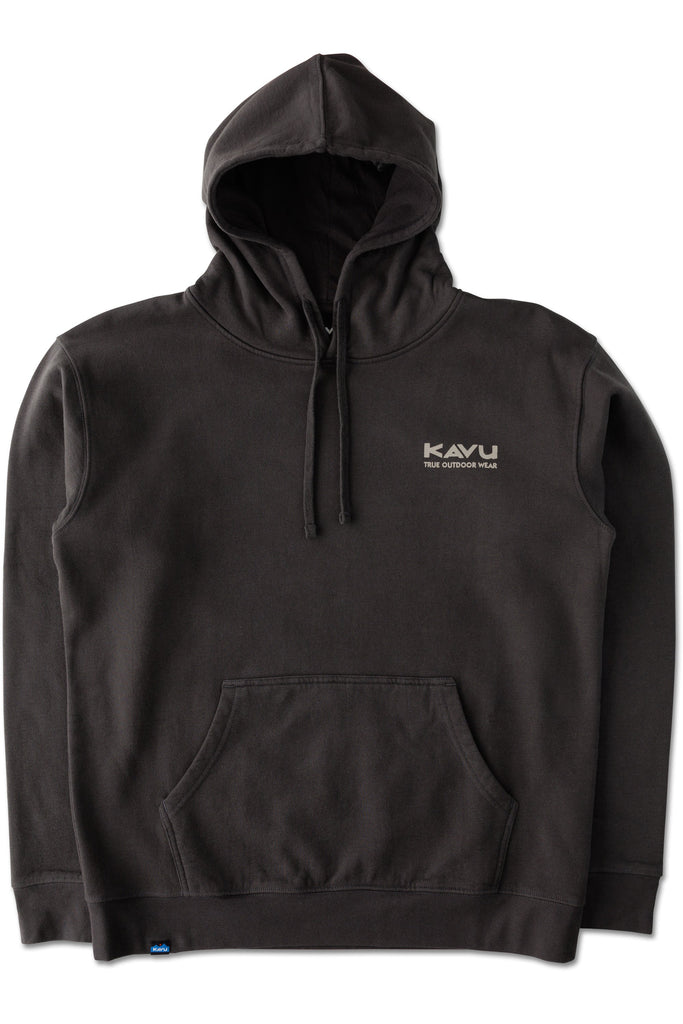 Kavu Core Hoodie In Carbon Black-The Trendy Walrus