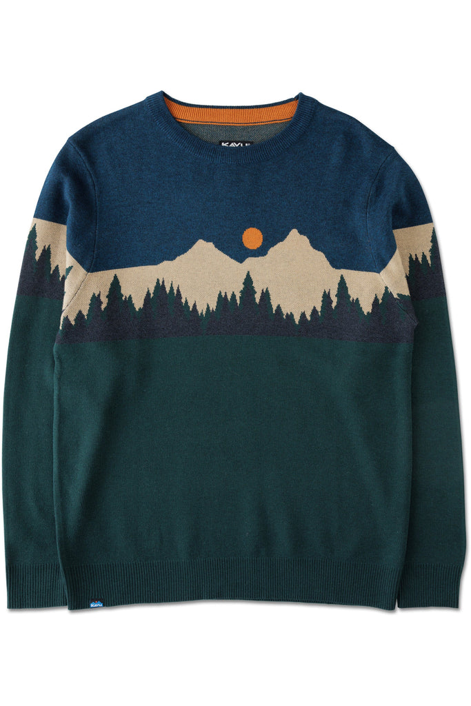 Kavu Highline Sweater In Mountain Stripe-The Trendy Walrus