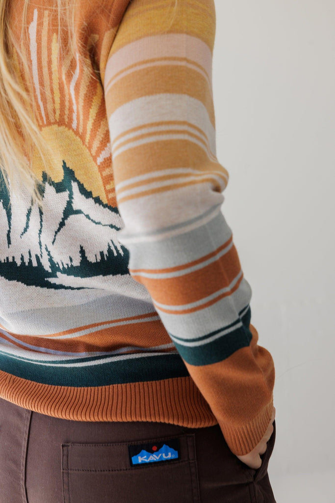 Kavu Hillrose Sweater In Nature Valley-The Trendy Walrus