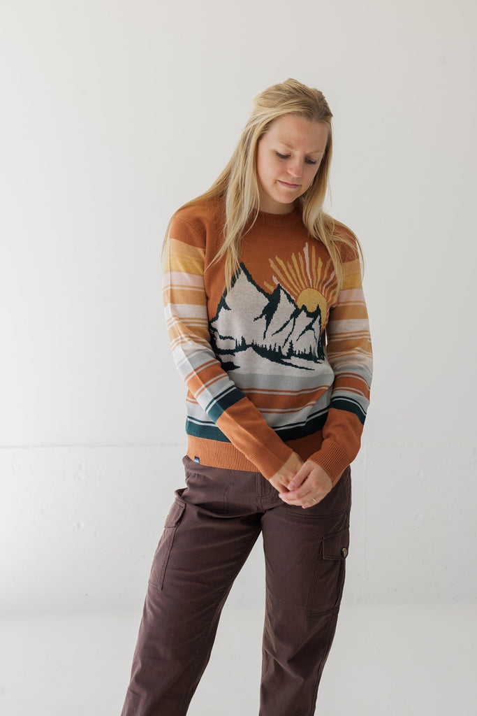 Kavu Hillrose Sweater In Nature Valley-The Trendy Walrus