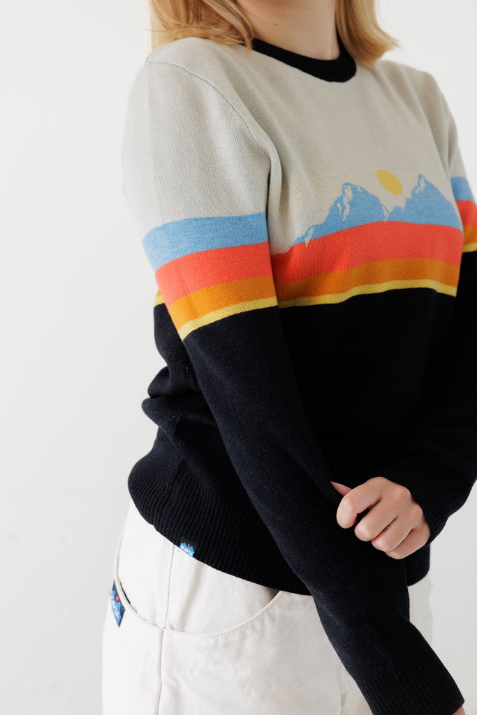 Kavu Hillrose Sweater In Sunset Range-The Trendy Walrus