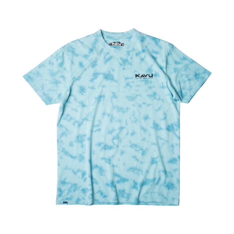 Kavu Klear Above The Etch Art T-shirt In At Sea Tie Die-The Trendy Walrus