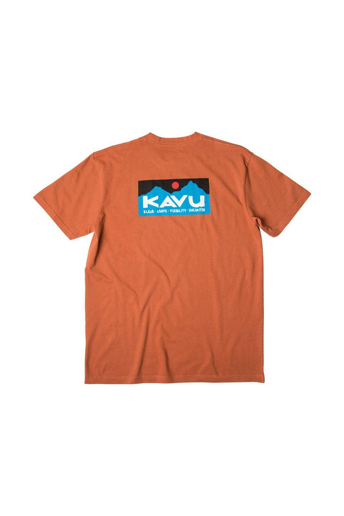 Kavu Klear Above The Etch Art T-shirt In Copper-The Trendy Walrus
