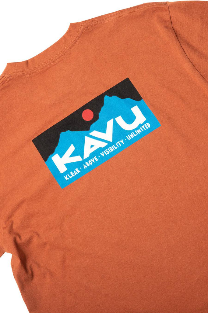 Kavu Klear Above The Etch Art T-shirt In Copper-The Trendy Walrus