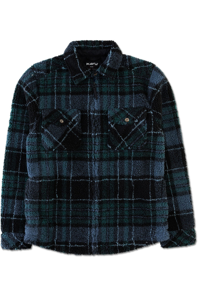 Kavu McCord Creek Shacket In Cypress Night-The Trendy Walrus