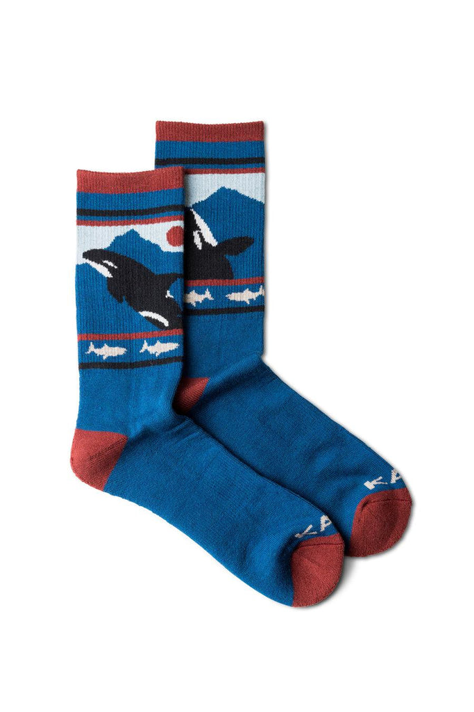 Kavu Moonwalk Socks In Orca-The Trendy Walrus