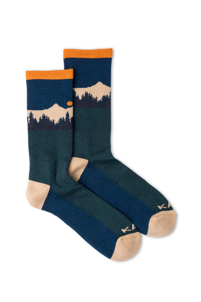 Kavu Moonwalk Socks - Mountain Stripe-The Trendy Walrus