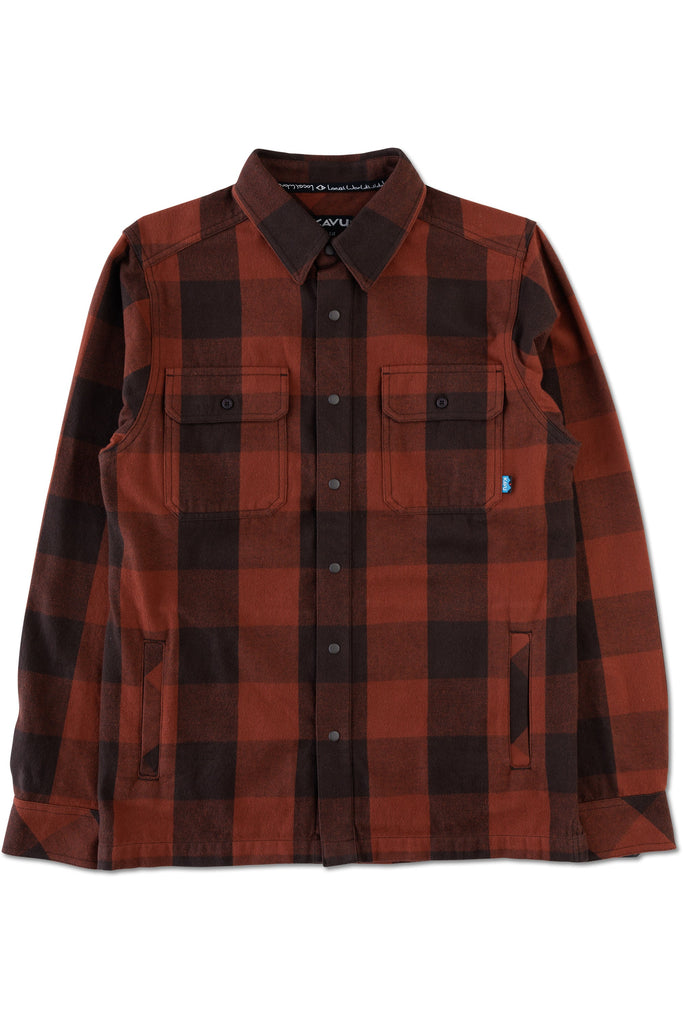 Kavu Northlake Snap Shacket In Desert Heights-The Trendy Walrus