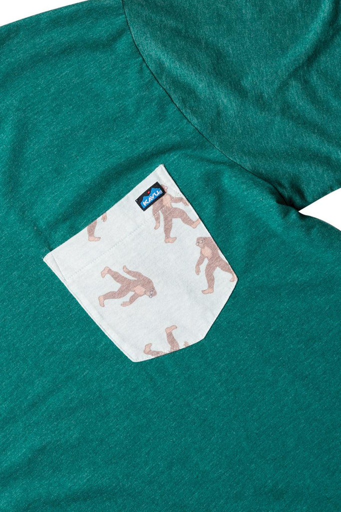 Kavu Pop Pocketo T-shirt In T-Adventure Walk-The Trendy Walrus