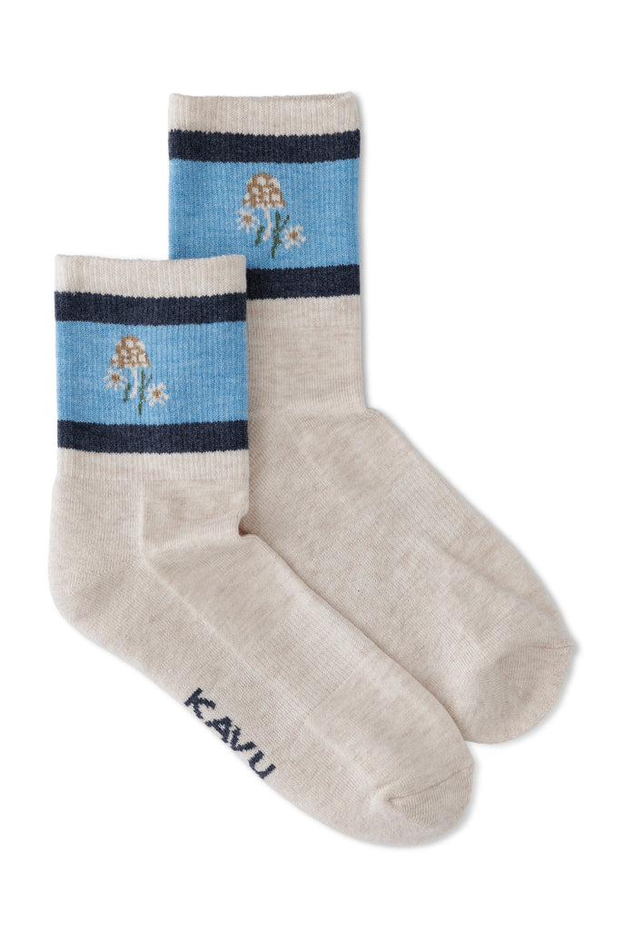 Kavu Robot Socks In Mushroom Patch-The Trendy Walrus