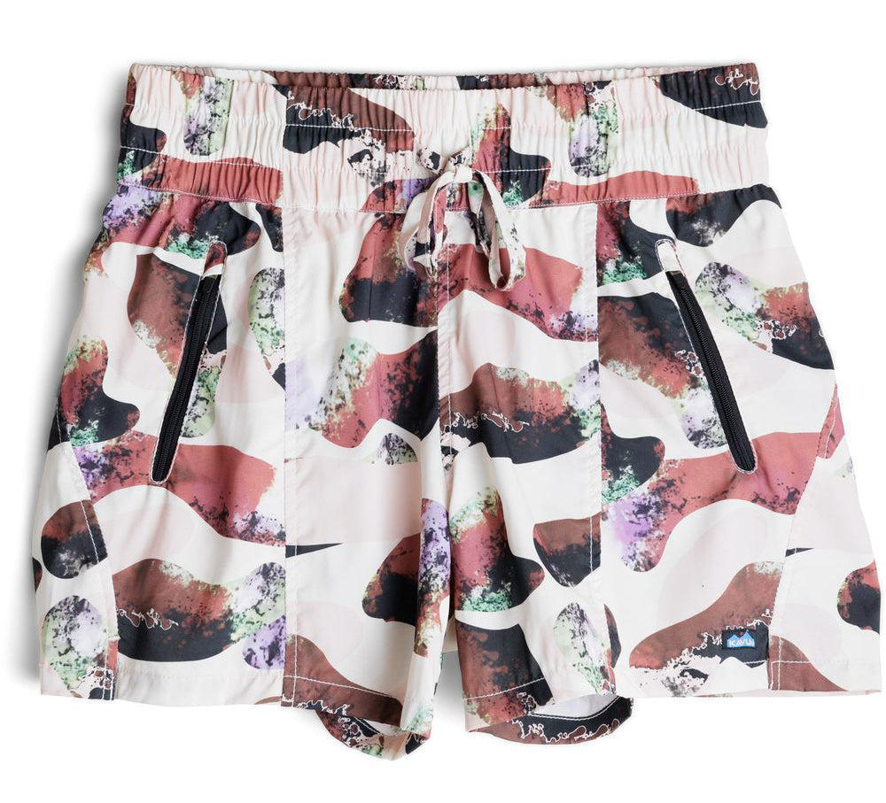 Kavu Totally Beachin Shorts In Free Dive-The Trendy Walrus