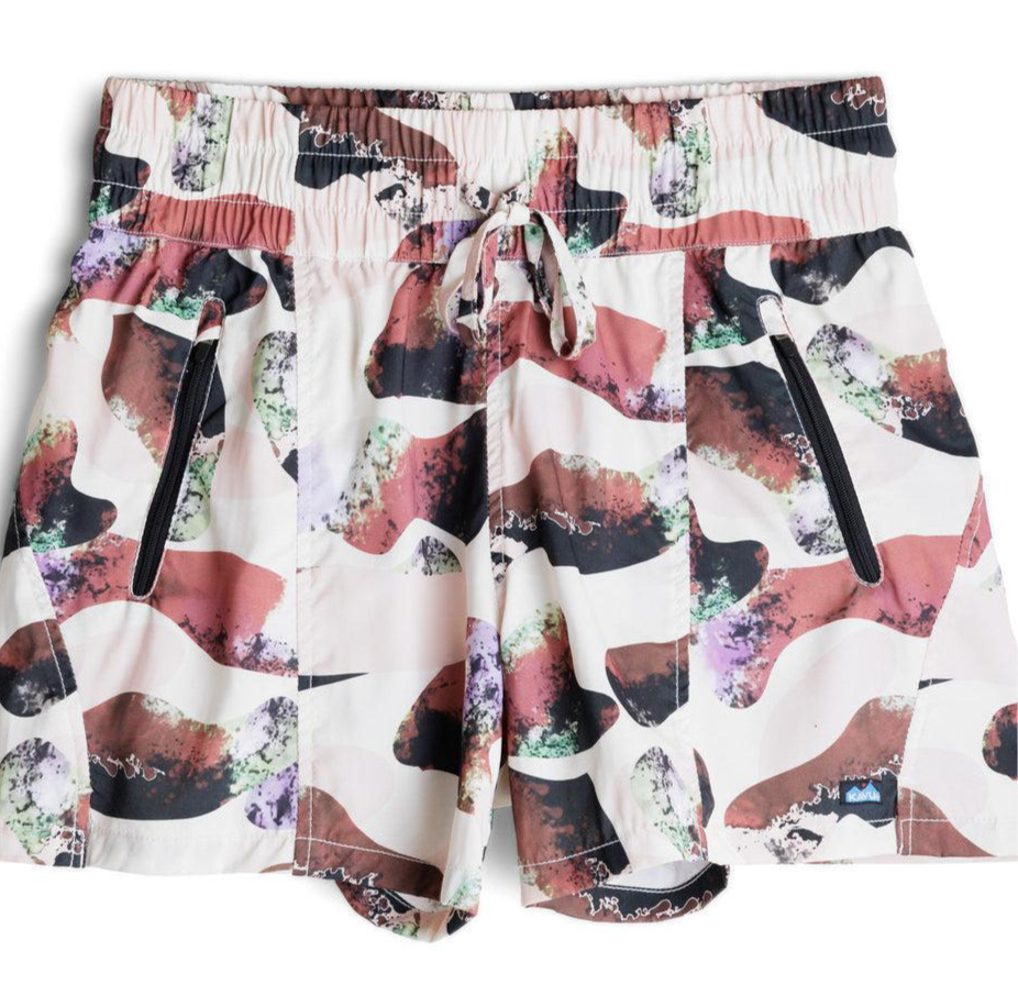 Kavu Totally Beachin Shorts In Free Dive-The Trendy Walrus