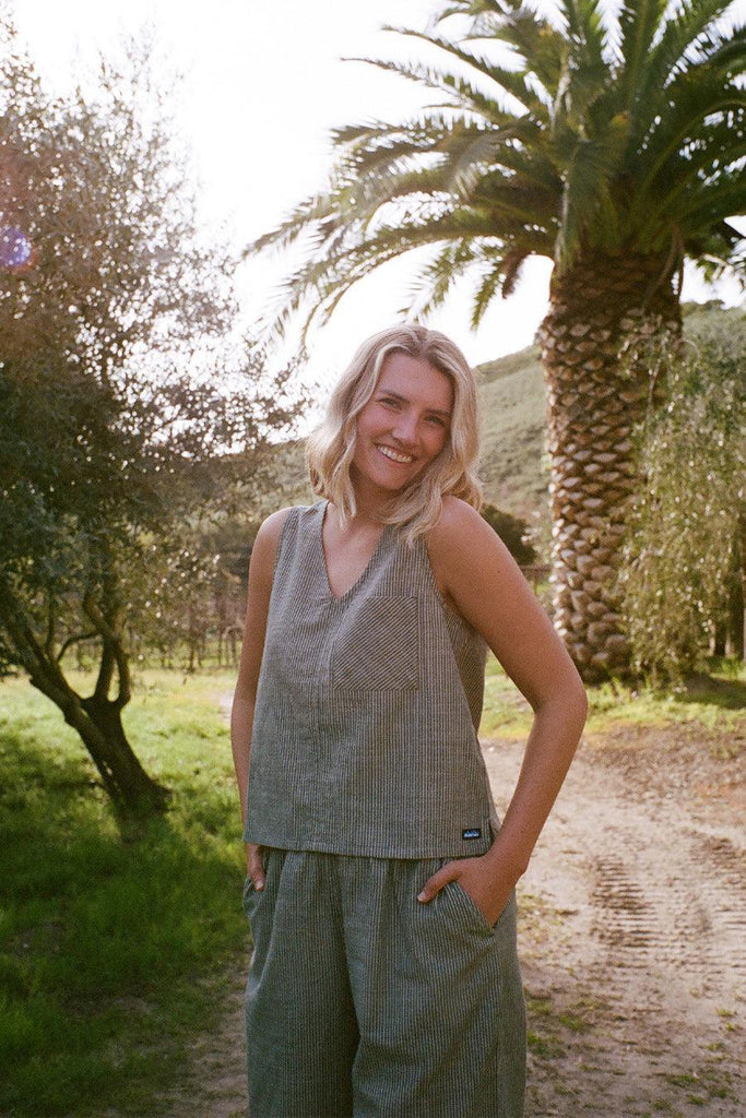 Kavu Vacay Tank In Dark Forest-The Trendy Walrus