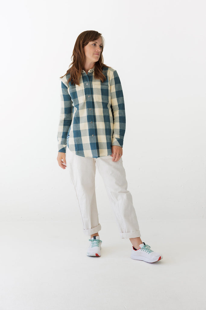 Kavu Wren Plaid Shacket In Coastal Trail-The Trendy Walrus