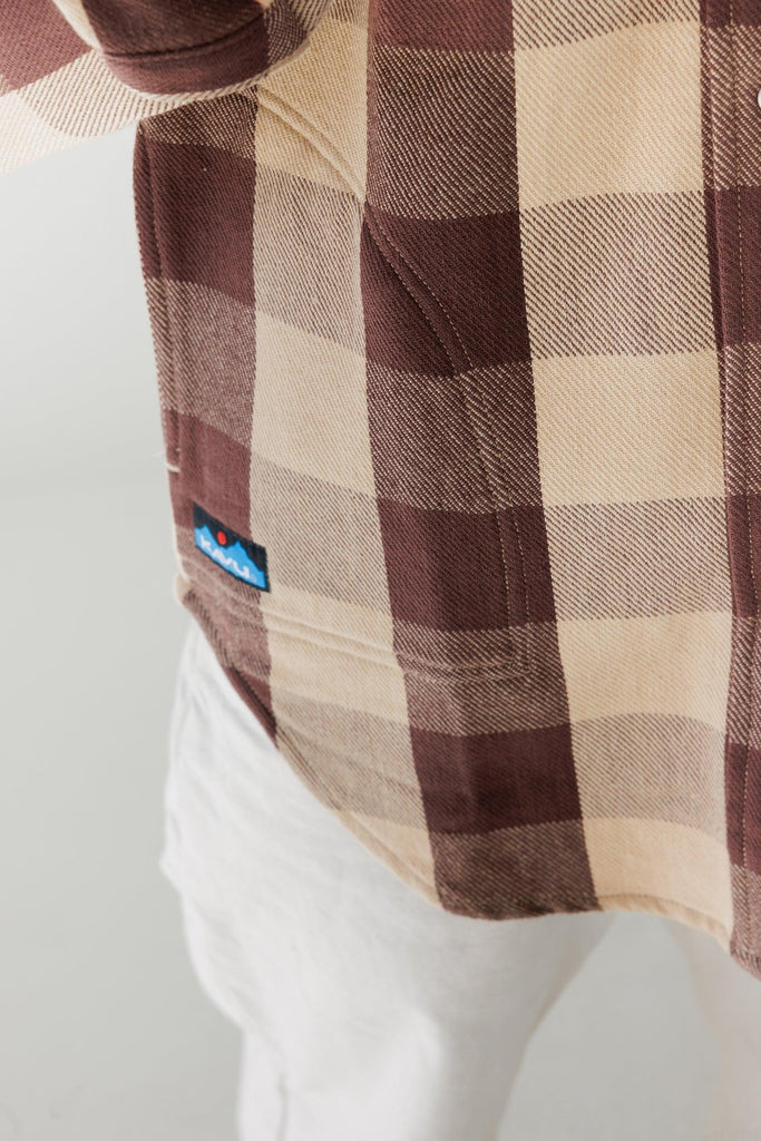 Kavu Wren Plaid Shacket In Plateau Trail-The Trendy Walrus