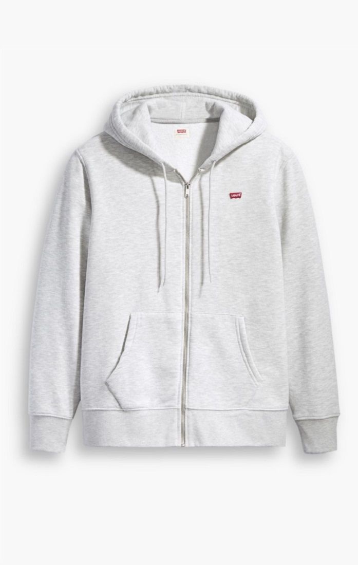 Levi's Core NG Zip Up In Mid Tone Grey Heather | Free Canada